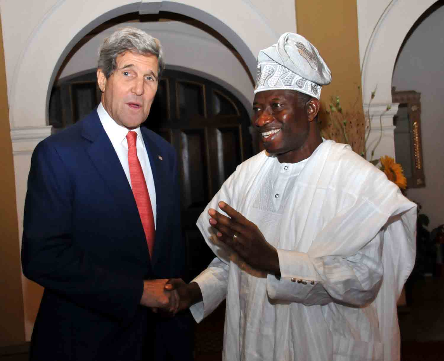 Jonathan: What I discussed with U.S. Secretary of State Kerry