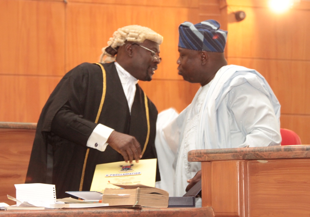Ambode hails Obasa’s emergence as Lagos Assembly Speaker