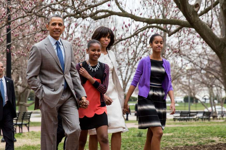 Obama: White House a good place to be a dad