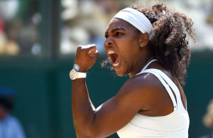 Serena edges top seed Halep to reach quarters