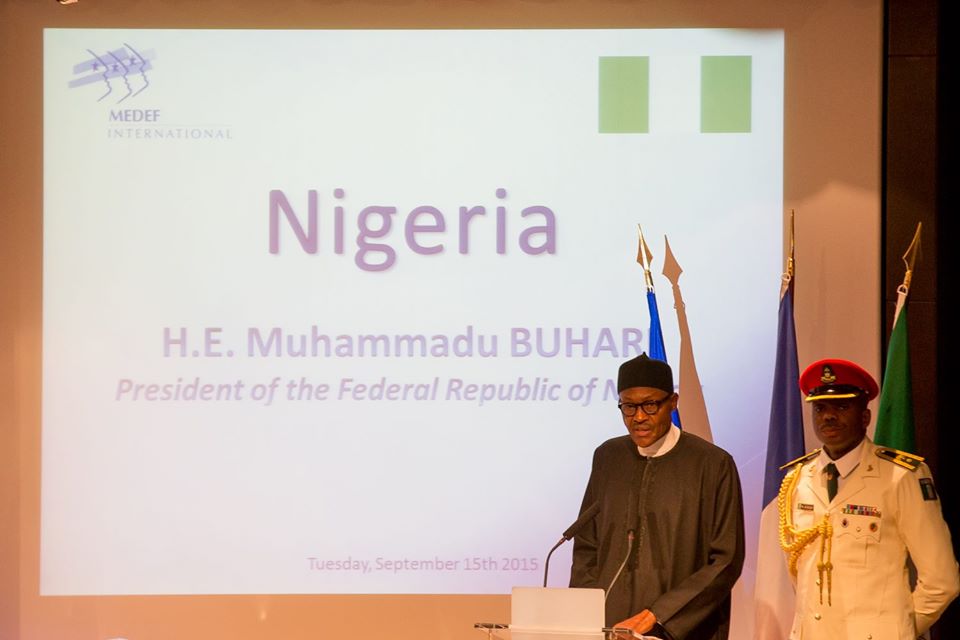 Buhari to French investors: We’ll sustain Nigeria’s position as Africa’s leading investment destination