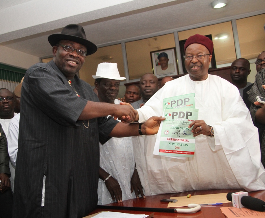 Dickson submits nomination form, says APC ‘is a party of governorship candidates without followers’