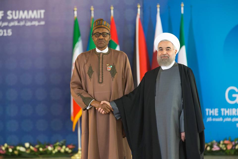 Buhari meets Iranian president