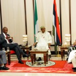 PIC 14. PRESIDENT MUHAMMADU BUHARI (M) ANSWERING QUESTION FROM A PANEL OF JOURNALIST DURING PRESIDENTIAL MEDIA CHAT AT THE PRESIDENTIAL VILLA ABUJA ON THURSDAY (30/12/15)
7988/30/12/2015/ICE/NAN