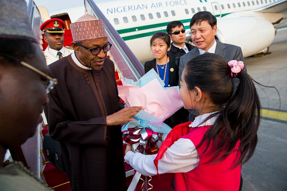 Buhari in China