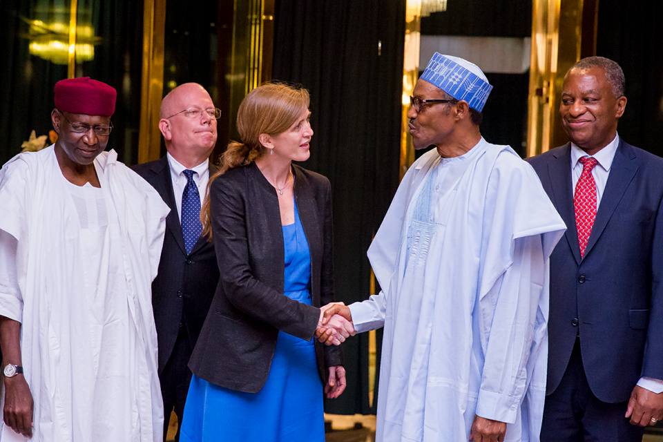 Buhari receives U.S. Envoy