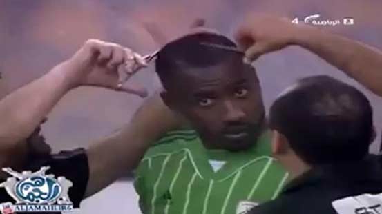 Saudis act against anti-Islamic footballer haircuts