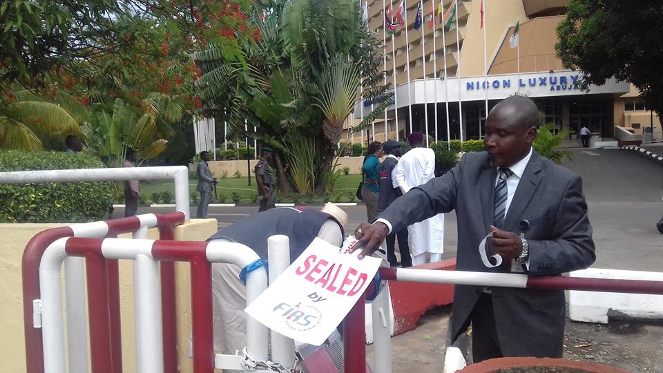 FIRS seals Nicon Luxury Hotel