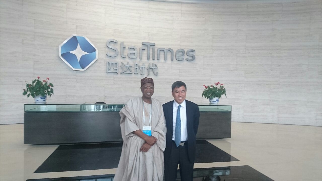 Lai Mohammed: Nigerian media, most vibrant in Africa; hails StarTimes’ partnership with NTA