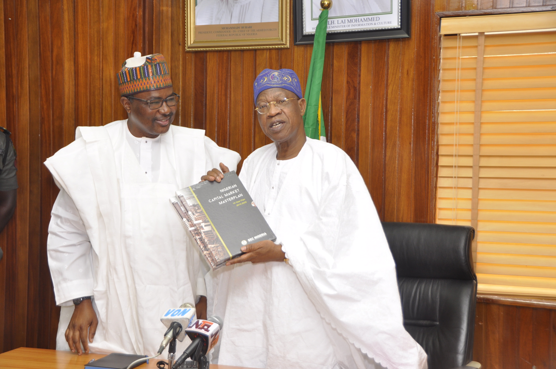 Lai Mohammed pledges assistance to SEC in publicising master plan