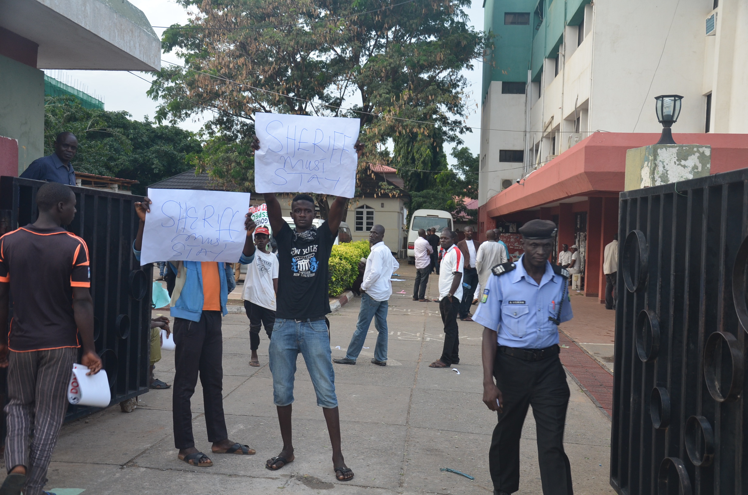 PDP crisis: Makarfi, Sheriff loyalists clash in Abuja