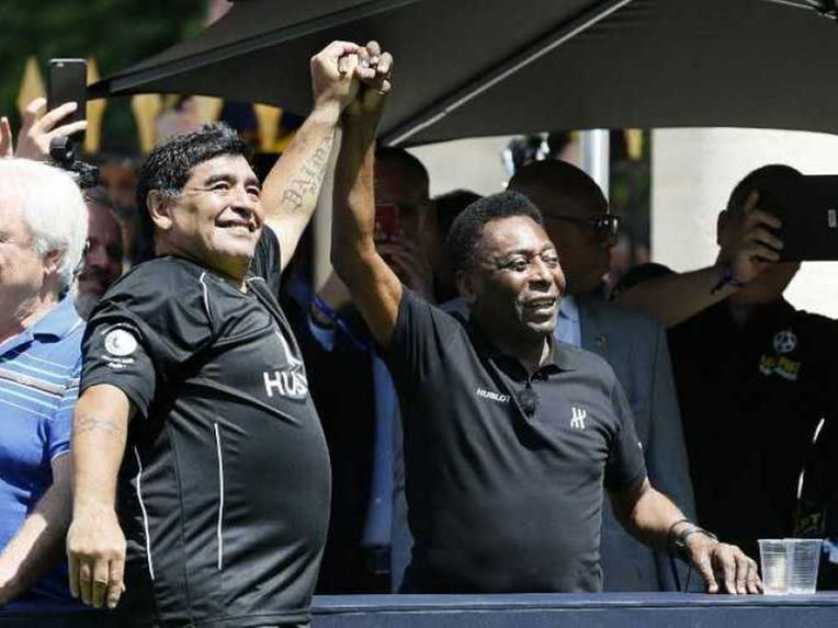 Pele, Maradona: No more war