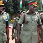PIC. 16. FROM LEFT: GOC 1 DIV., MAJ.-GEN. ADENIYI OYEBADE; CHIEF OF ARMY 
STAFF, LT.-GEN. TUKUR BURATAI AND ACTING ARMY CHIEF OF ACCOUNTING AND 
BUDGET, BRIG.-GEN. ADEYEMI ADETAYO, AT THE 10TH BIENNIAL CONFERENCE OF 
NIGERIAN ARMY FINANCE CORPS, IN KADUNA ON WEDNESDAY (16/9/15).
6659/16/9/2015/SP/ICE/BJO/NAN