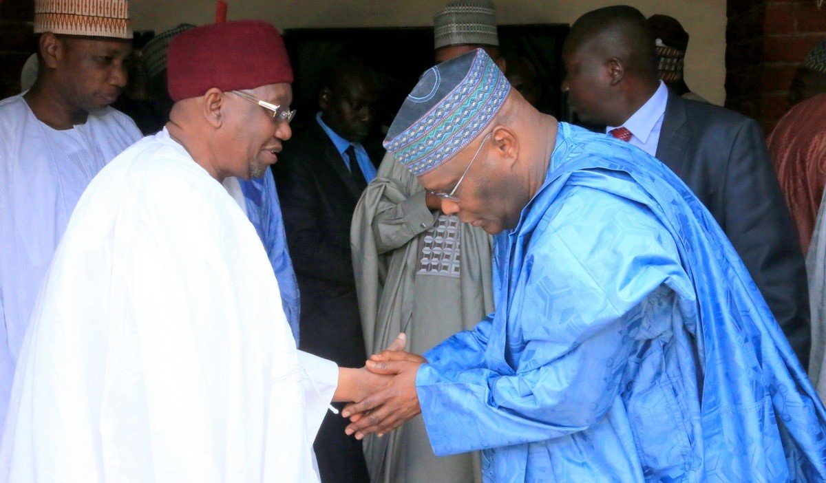 Atiku visits Shehu of Borno