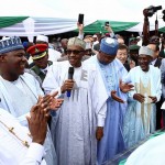 buhari, amaechi, train