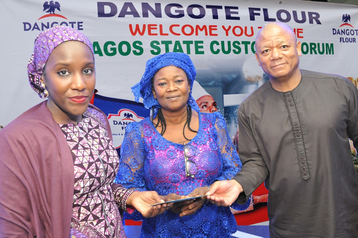 Dangote Group gives awards to distributors