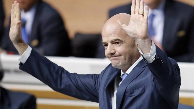 FIFA president Infantino, Sec-Gen arrive Nigeria