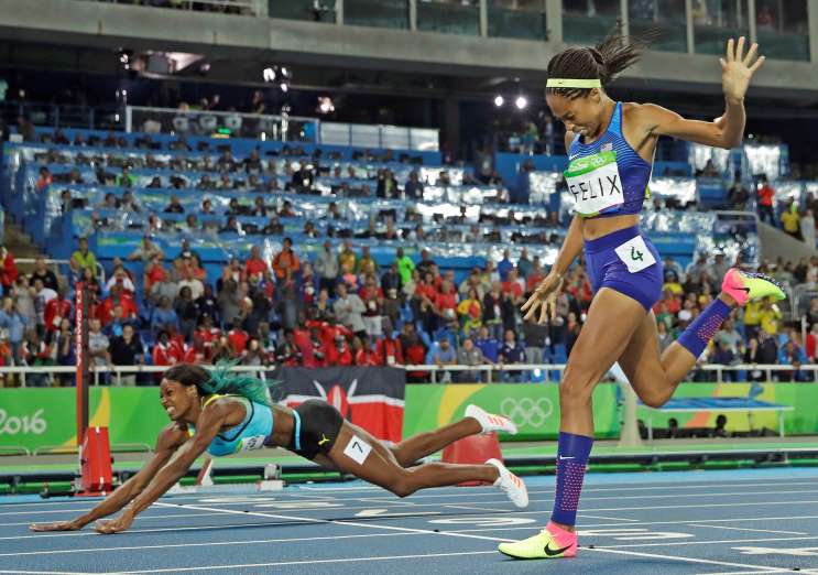 Rio: Miller’s head-first dive at the finish line beats Felix