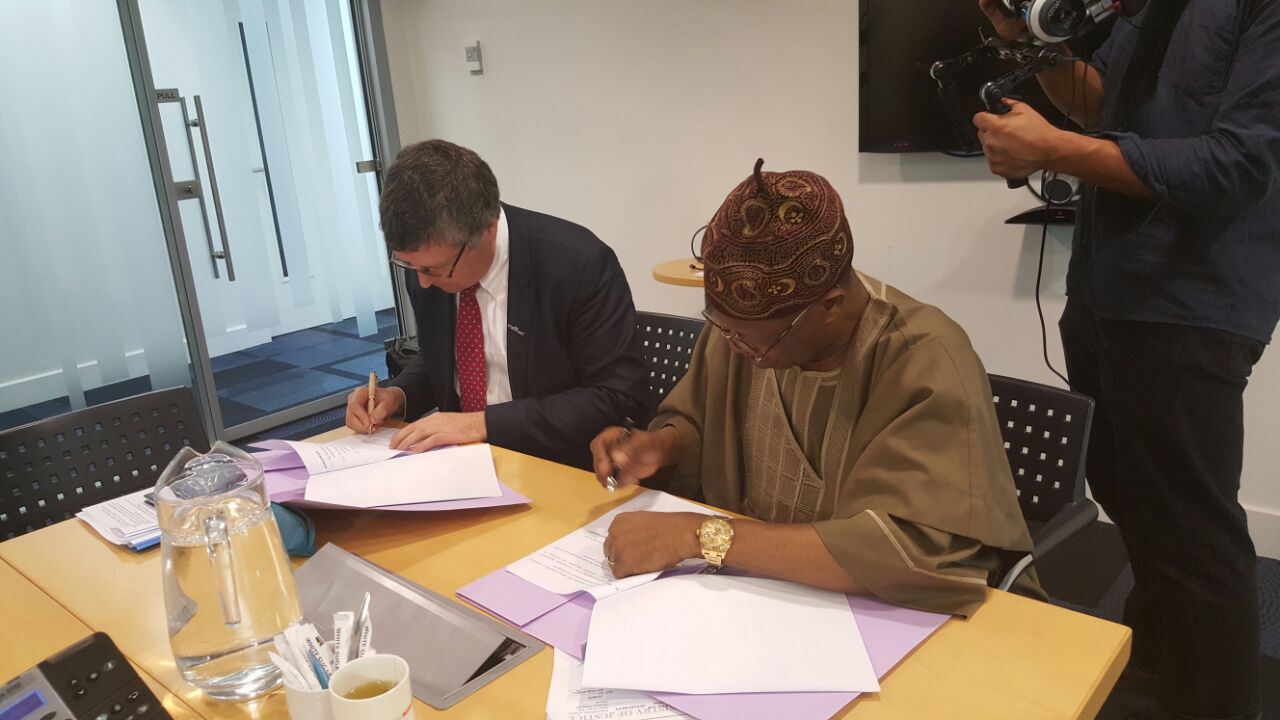 Lai Mohammed signs MoU with British Council CEO