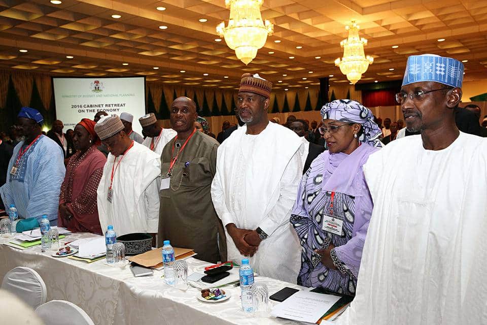 Buhari challenges cabinet members on ways out of economic recession