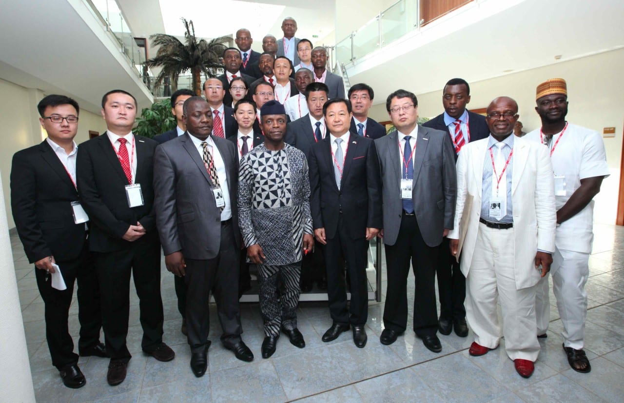 Osinbajo meets Innoson Group CEO, Chinese investors, says ‘manufacturing is a primary objective of the Buhari administration’