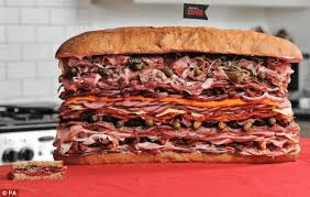 World’s tallest sandwich built in New York