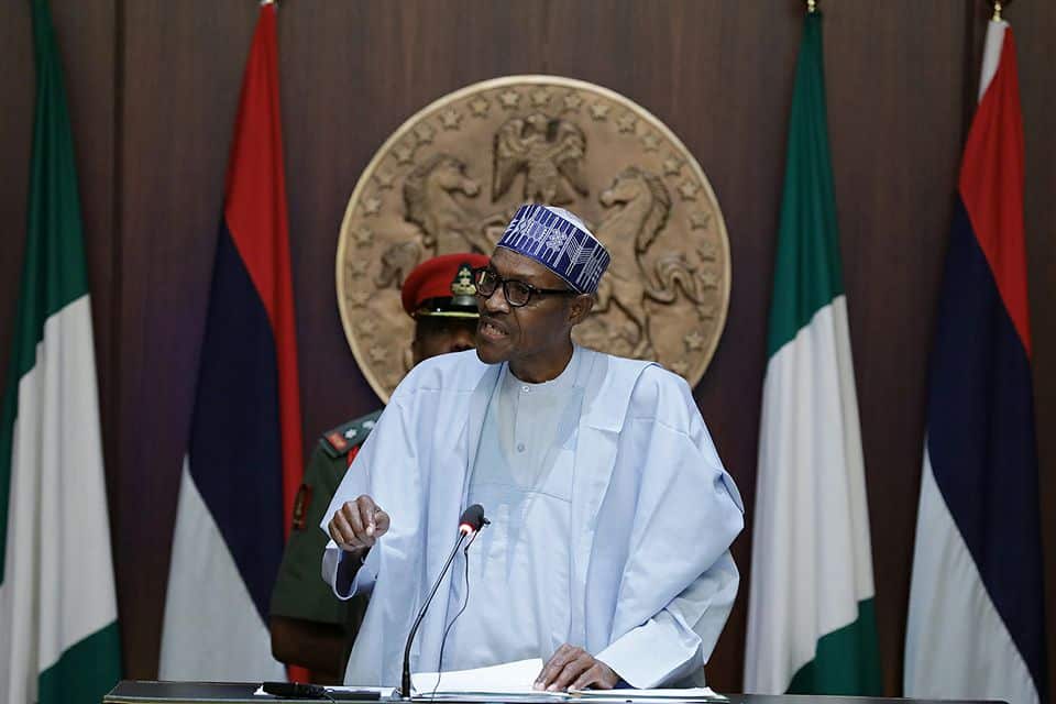 Buhari receives NIPSS’s Report on Poverty, attributes recession to ‘bad management of economy’ by Obasanjo, Yar’Adua, Jonathan
