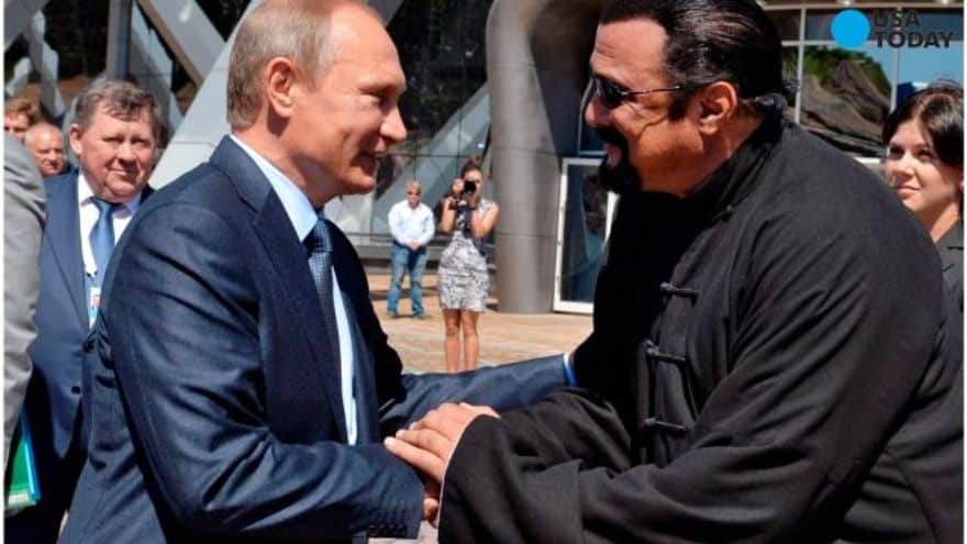 Putin grants Russian citizenship to U.S. actor Steven Seagal