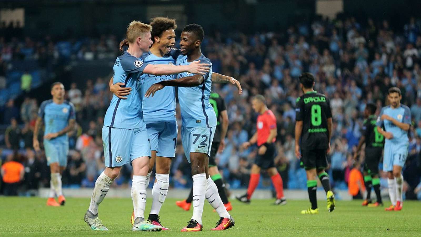 Iheanacho scores as ManCity moves to second on EPL table