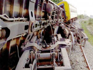 Train crashes into trailer in Kaduna