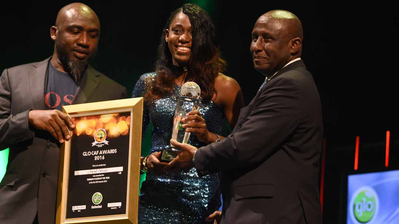 Oshoala, Iwobi, Iheanacho, Falcons win for Nigeria at Glo-CAF Awards 2016