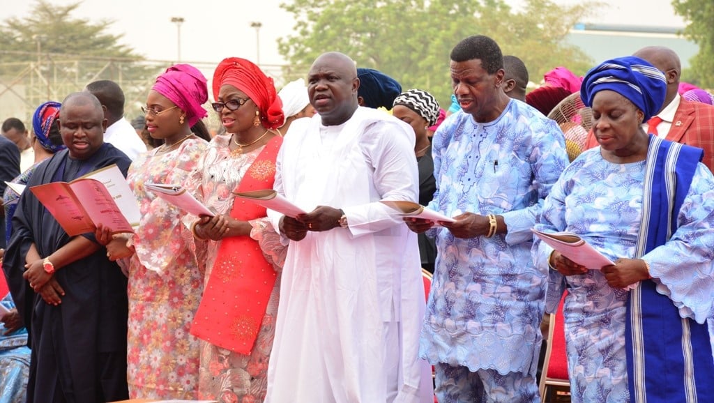 Adeboye attends Lagos Annual Thanksgiving Service
