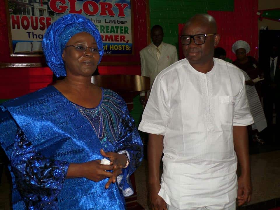 At wife’s 53rd birthday, Fayose accuses FG of working against RCCG/Adeboye