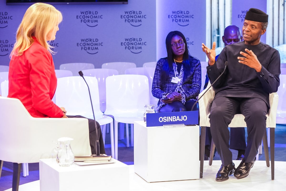 Osinbajo in Davos, says FG’s Economic Recovery Growth Plan to be inaugurated Feb