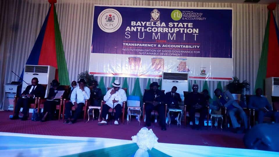 ICPC: Bayelsa, one of the least states with corruption cases