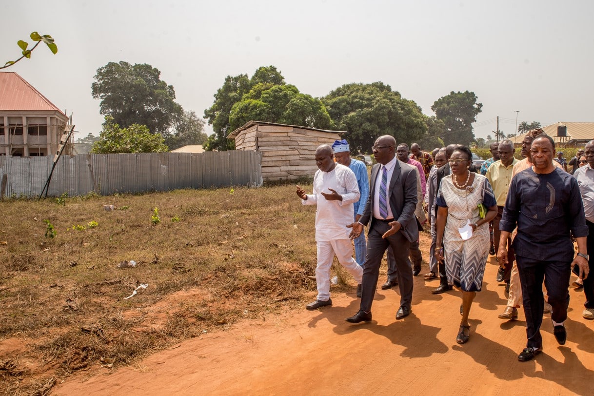 Obaseki explores tourist potential of Amaho water-side