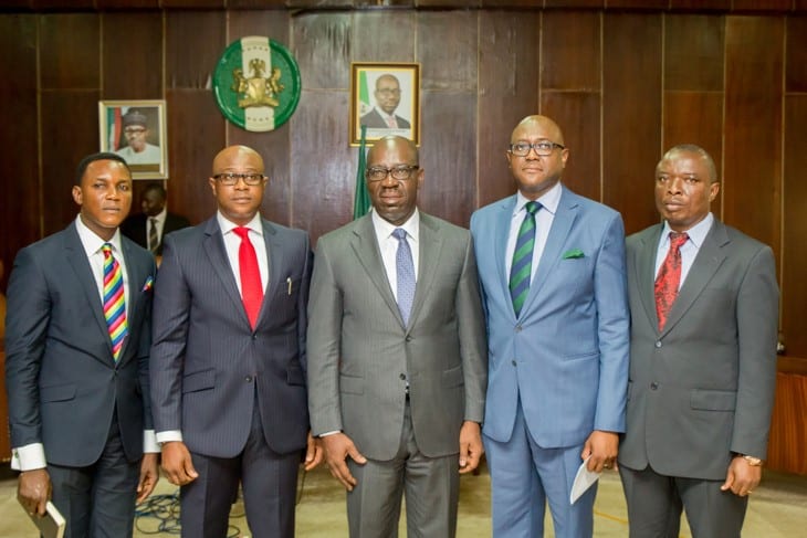 Obaseki swears in  Revenue Board members, sets targets
