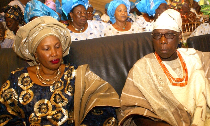Obasanjo’s wife files suit in Lagos court to stop son’s wedding