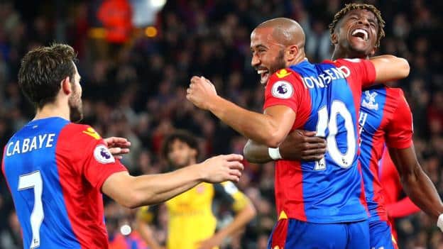 Crystal Palace inflict damaging defeat on Arsenal
