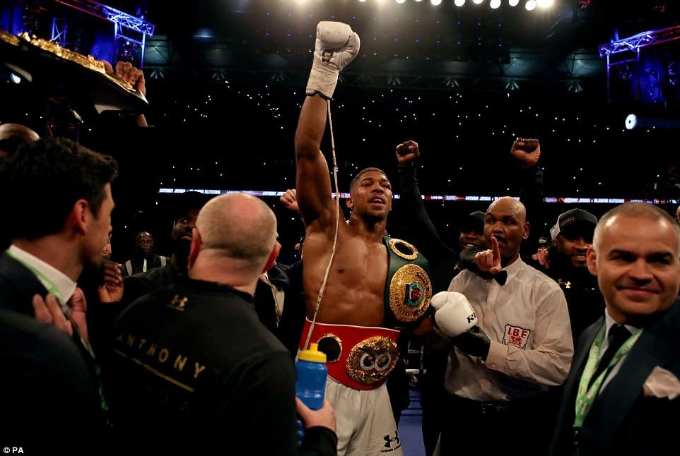 Joshua knocks Klitschko out in 11th round