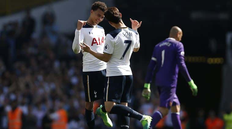 Spurs thrash Watford 4-0 to close in on leaders Chelsea