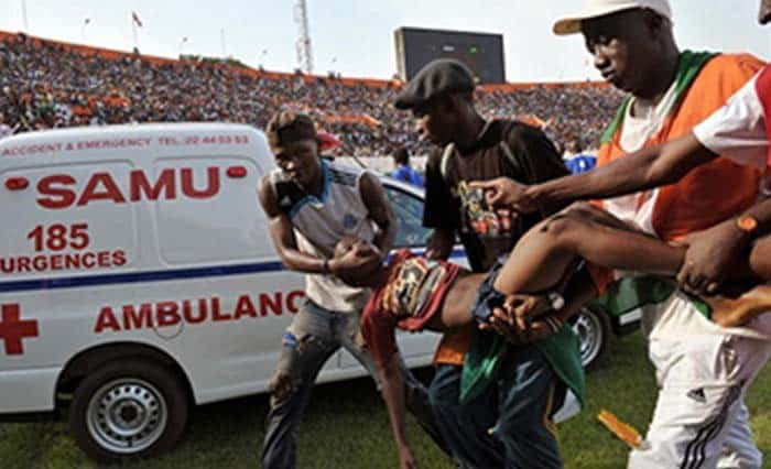 Eight killed in Malawi football stadium stampede