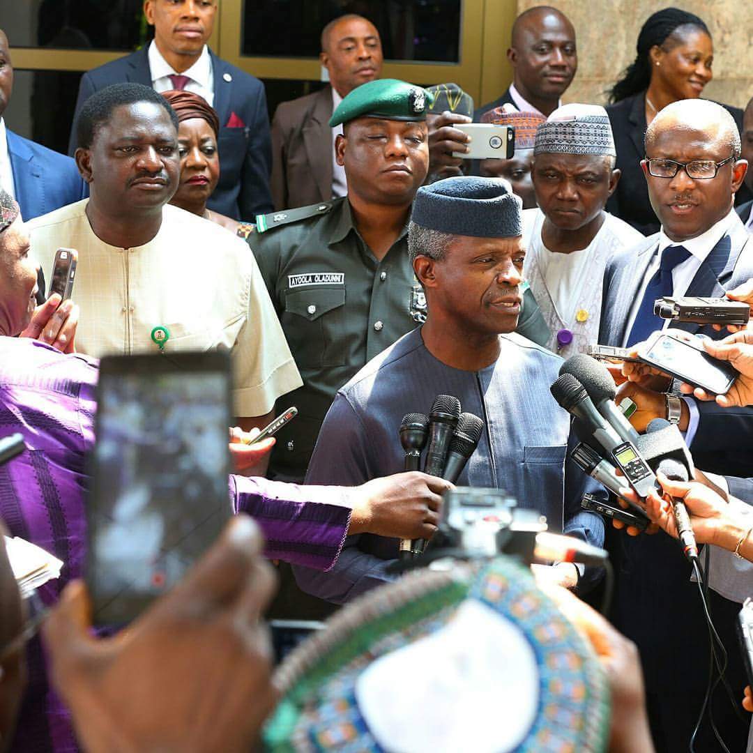 Osinbajo: Buhari in high spirits, to return ‘very shortly’