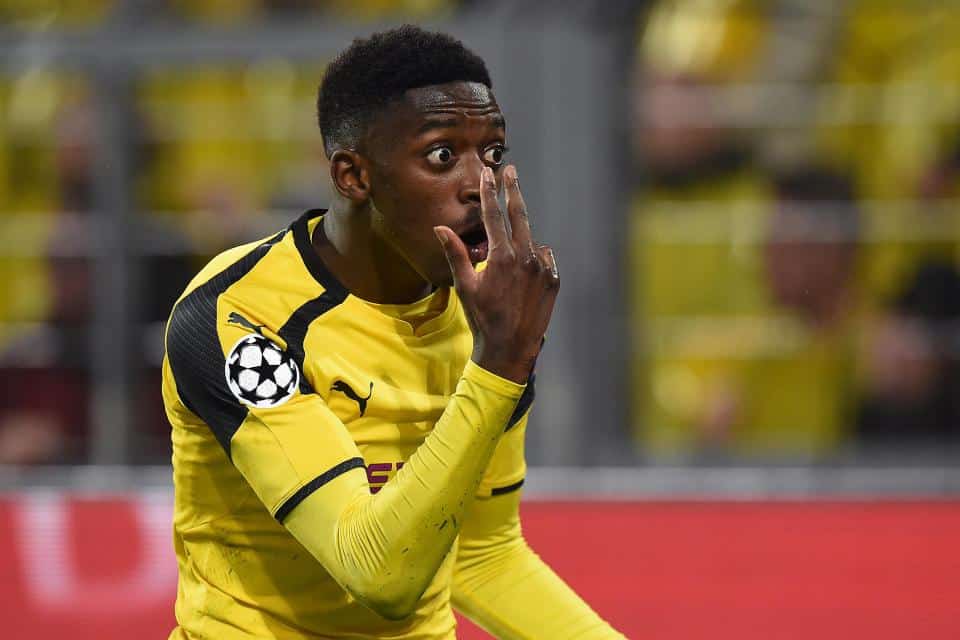 FC Barcelona complete £135.5m deal for Dembele