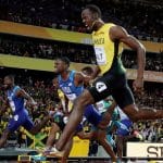 Athletics - World Athletics Championships  Men's 100 Metres Final - London Stadium, London, Britain - August 5, 2017. Justin Gatlin of the U.S. wins the race. REUTERS/Kai Pfaffenbach - RTS1AJN0
