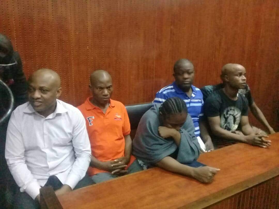 Evans in court, says ‘I’m guilty’