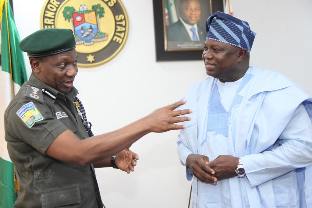 Ambode receives IGP, requests for additional Area Commands in Ikorodu, Badagry