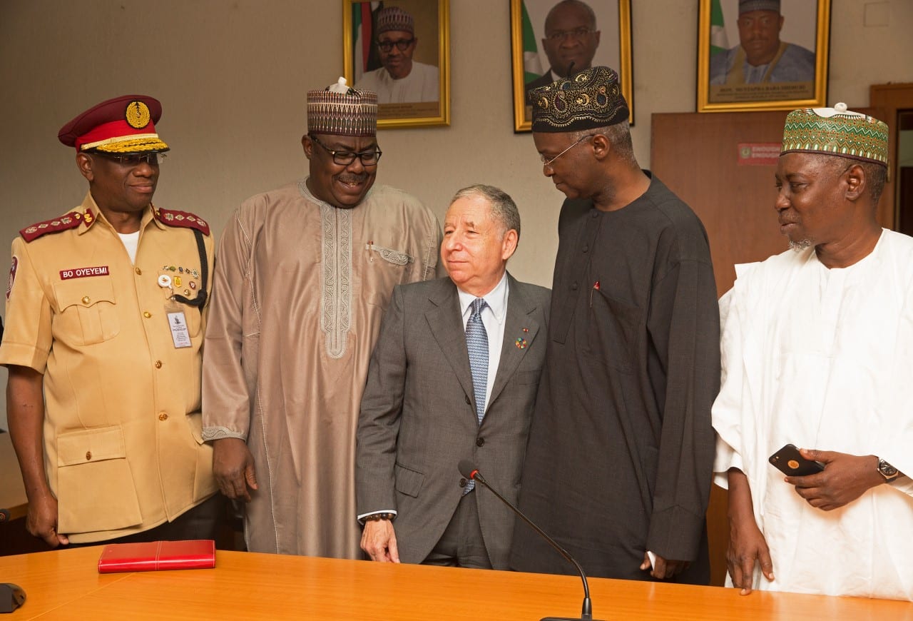 Fashola receives UN Envoy, Corps Marshal