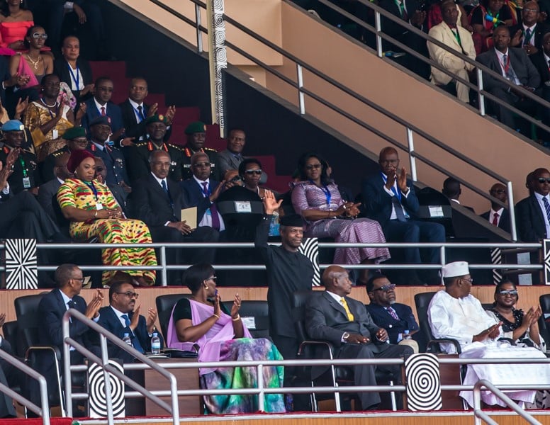 Osinbajo attends Kagame’s swearing-in for third term