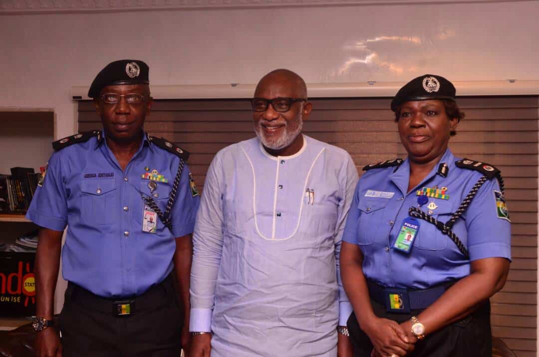 Akeredolu receives police commissioner